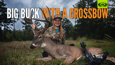 Big Suburban Buck With A Crossbow