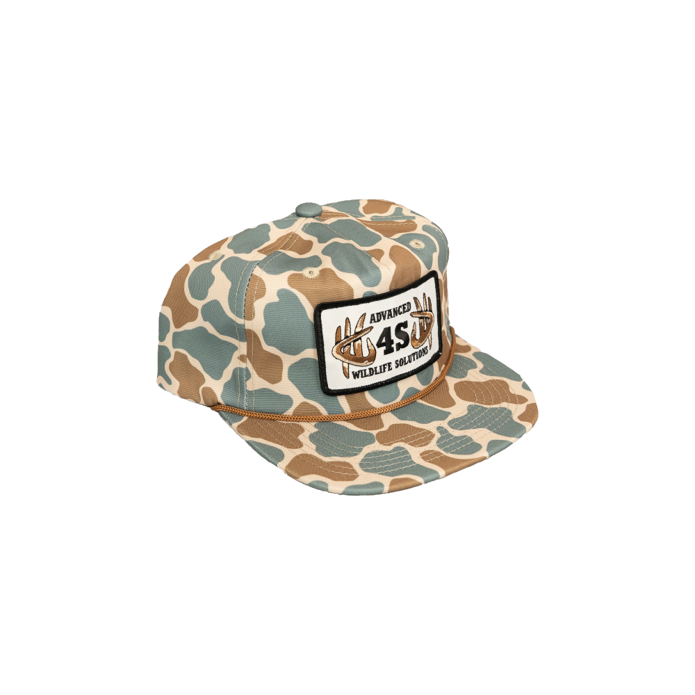 Rope Hat - Gray/Brown Camo
