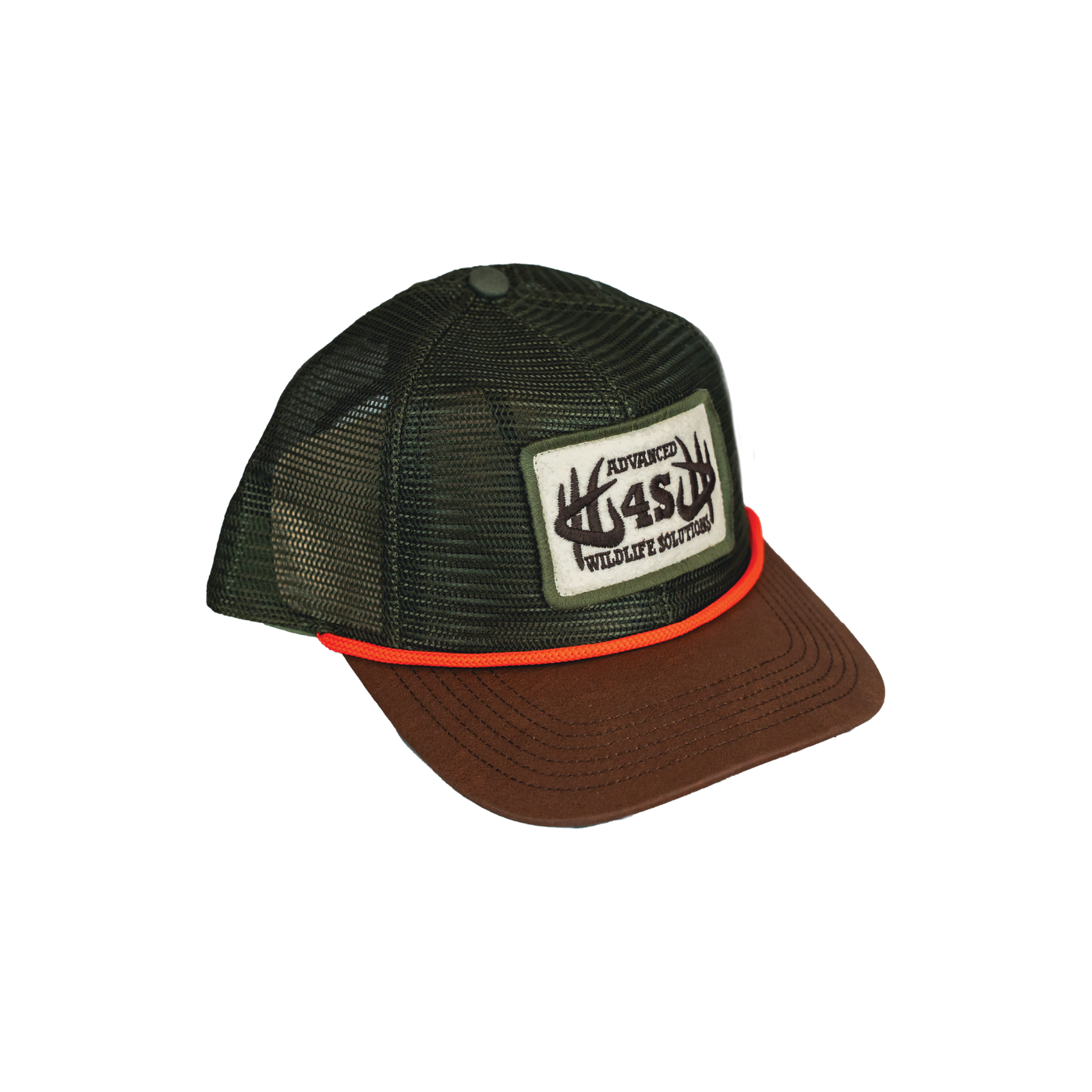 Green Mesh w/ Orange Rope Legacy Hat