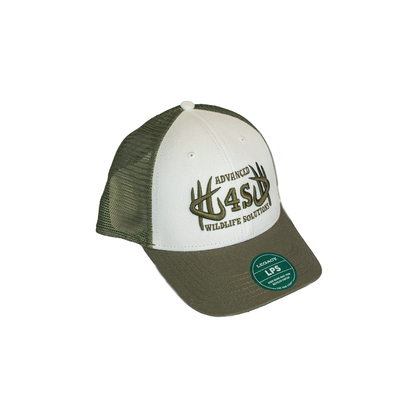 4S Legacy Snapback: Green & White