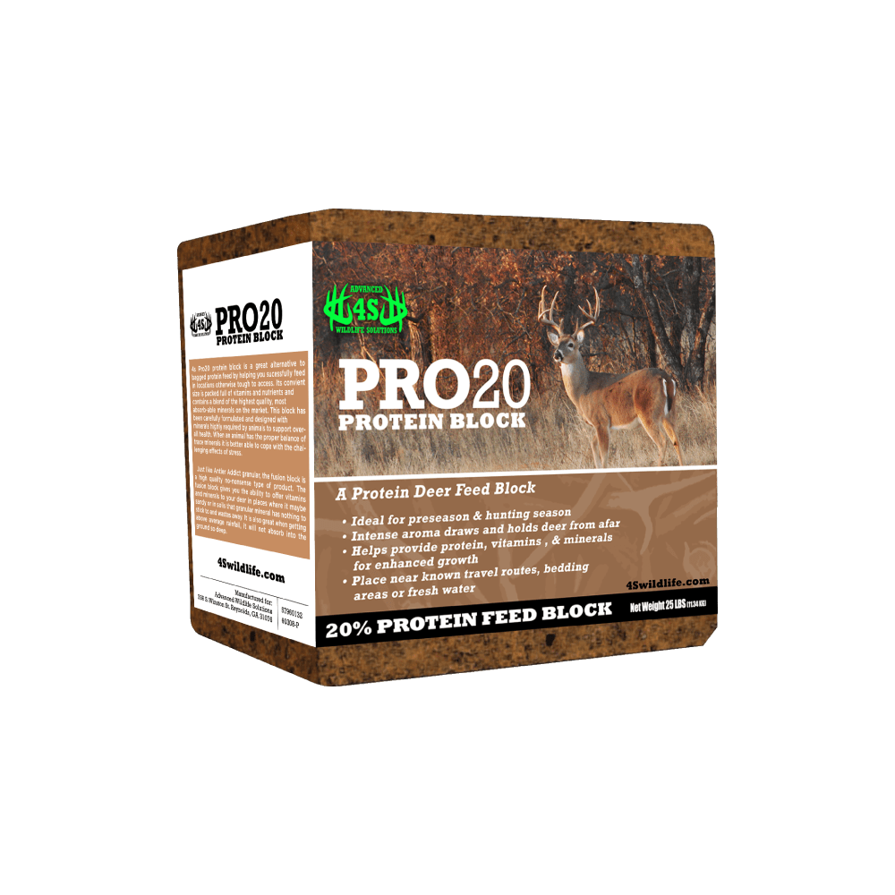 Pro 20 Protein Block - 4S Advanced Wildlife Solutions